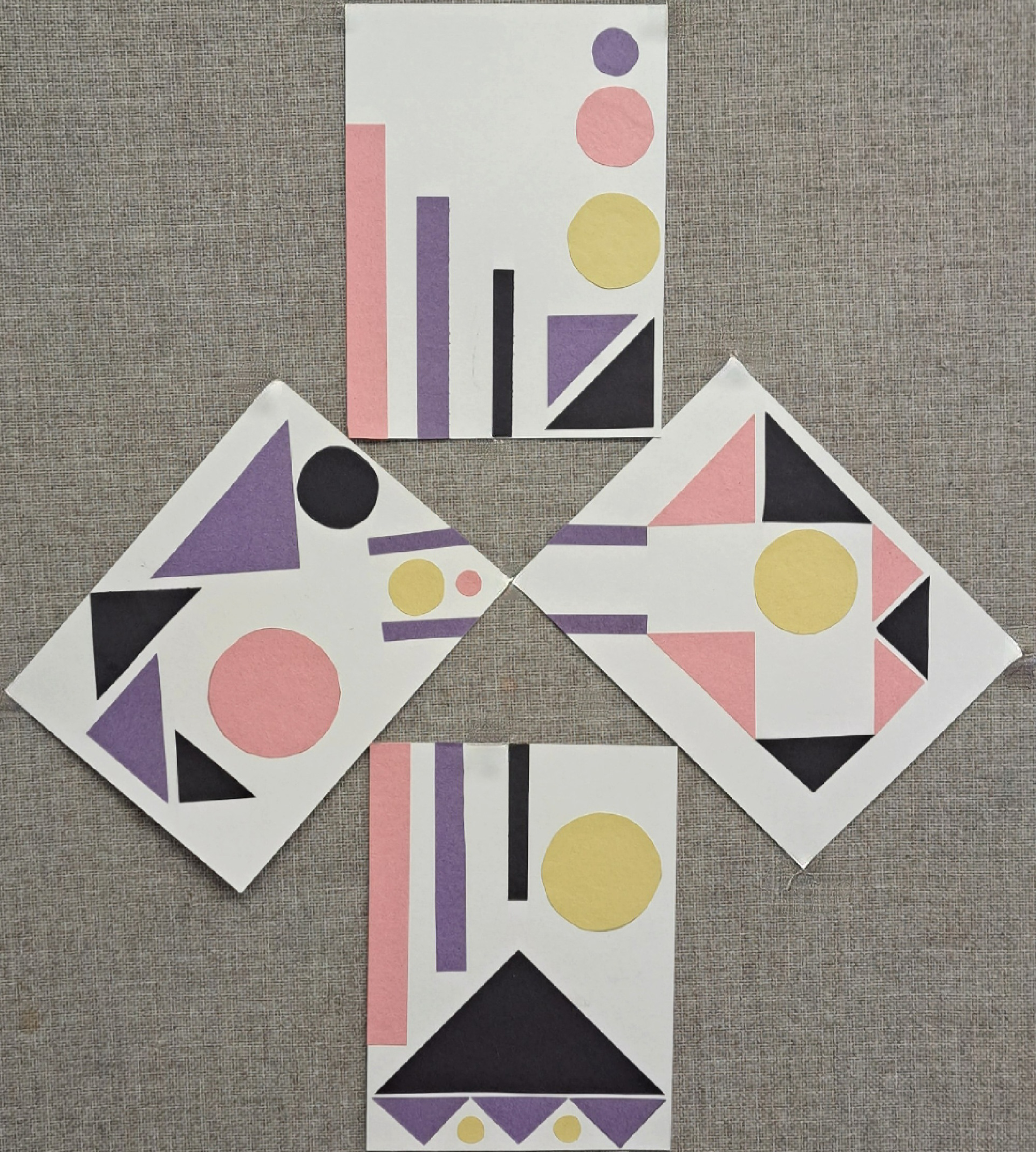 Abstract shape art